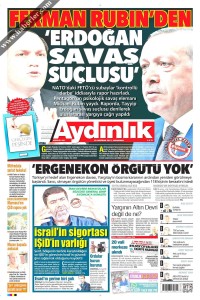 Aydınlık Gazetesi 1. Sayfası 22.06.2017